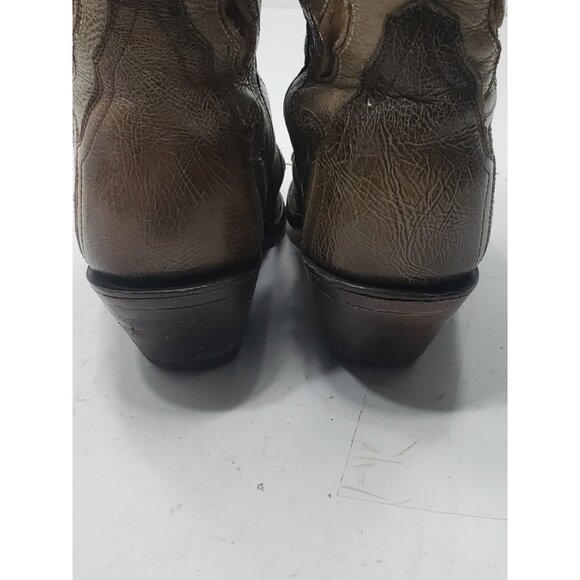 Corral Women’s 4841 Antique Brown Leather Pointed Toe Cowboy Boots Size 8.5 M - Picture 8 of 11